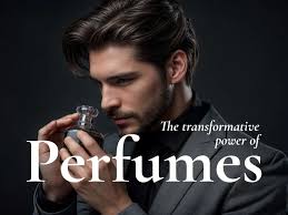A collection of perfume bottles with their scents emanating, symbolizing the captivating power of fragrance.