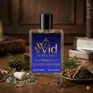 A bottle of Ralph Lauren's Polo Green, featuring its iconic design, surrounded by earthy elements reflecting its bold, woody fragrance.