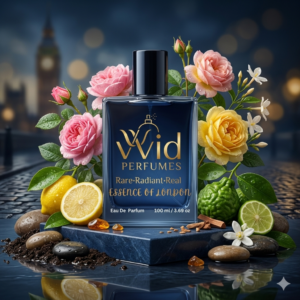 A bottle of My Burberry perfume, surrounded by soft, floral accents, reflecting its elegant and timeless fragrance.