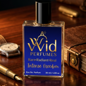 Intense Freedom Perfume by VVID Perfumes featuring fresh citrus, aromatic lavender, woody notes, and a long-lasting masculine fragrance for everyday wear.